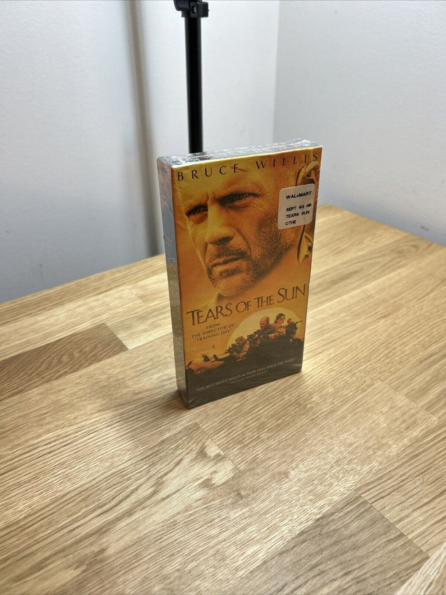 Rare Factory Sealed Tears of the Sun Bruce Willis VHS 2003 SEALED & WATERMARKS