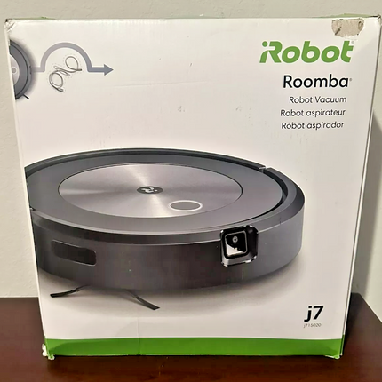 iRobot Roomba j7 7150 Wi-Fi Connected Robot Vacuum Identifies avoids Obstacles