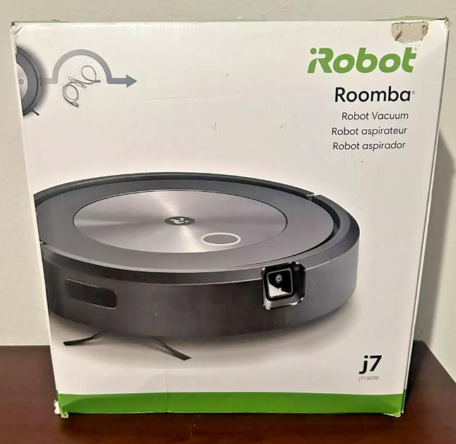 iRobot Roomba j7 7150 Wi-Fi Connected Robot Vacuum Identifies avoids Obstacles