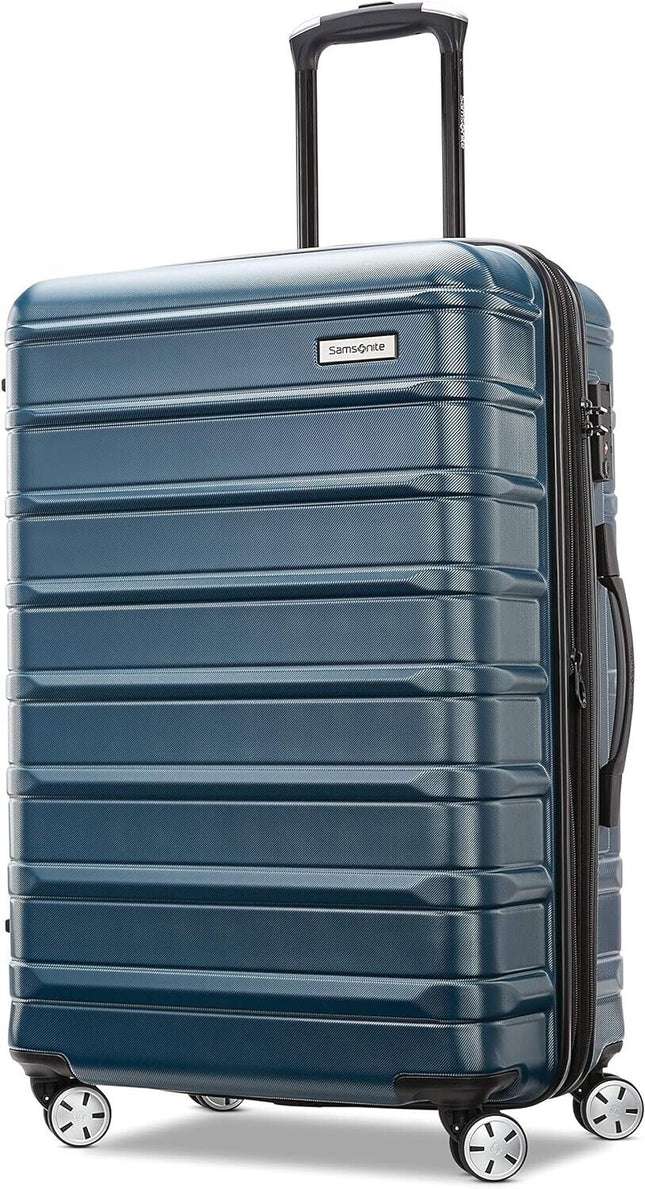 Samsonite Omni 2 Hardside Expandable Spinner Wheel Luggage, Checked Medium 24 in