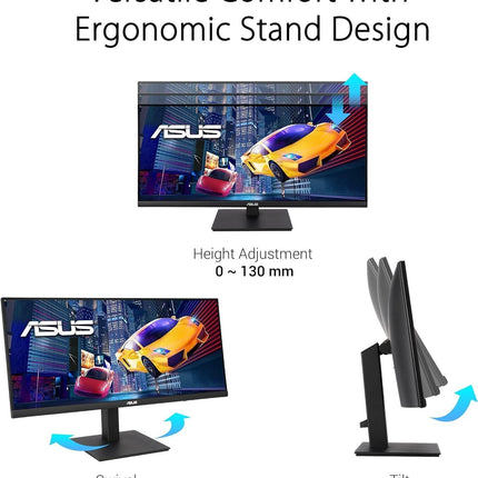 ASUS VP349CGL 34" UWQHD @ 100 Hz IPS 300 cd/m2 1000:1 HDR10 1 ms HDMI Monitor